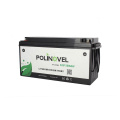 POLINOVEL LIFEPO4 RV para campista solar 12 volts de fosfato de fosfato Banco de trollamento de trollamento de lítio Bateria de íons 12V 150AH